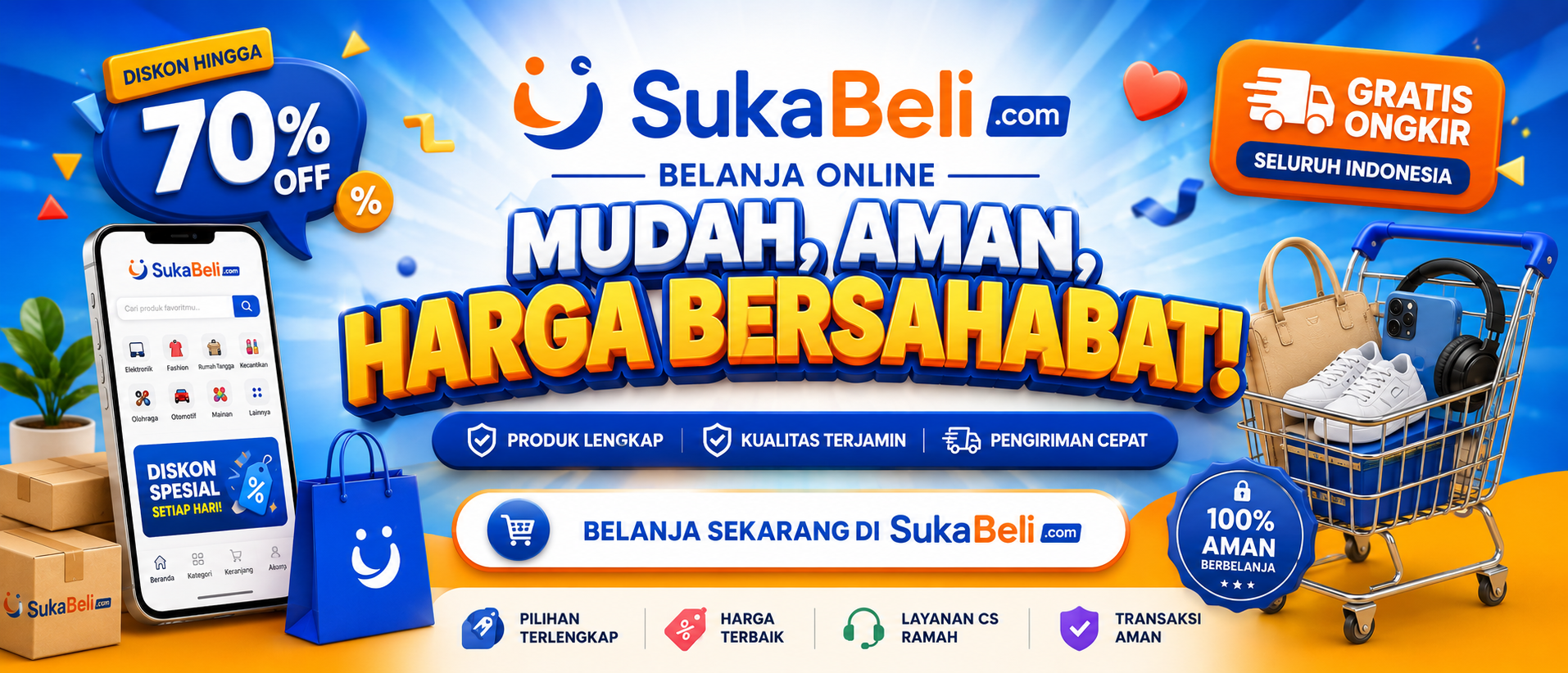 SukaBeli — Promo pilihan untuk pelanggan