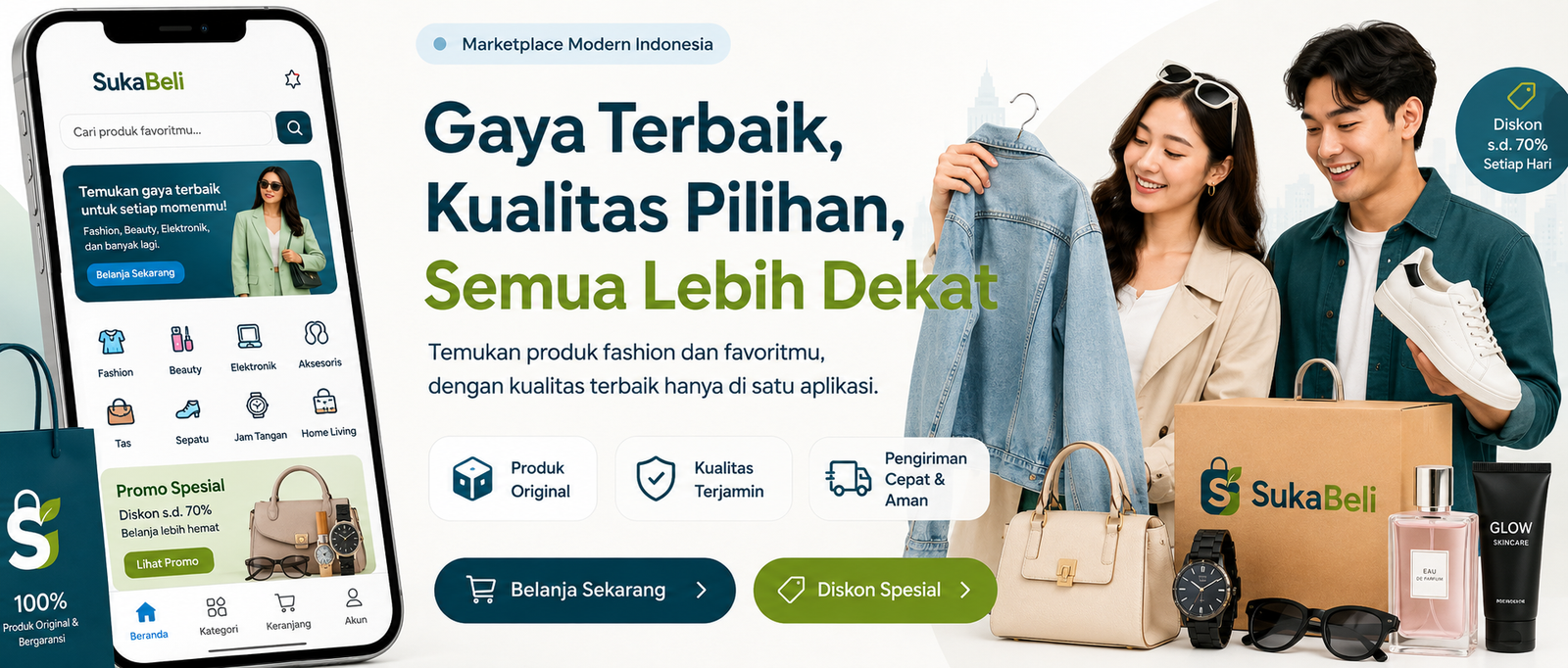SukaBeli — Belanja mudah, harga bersahabat