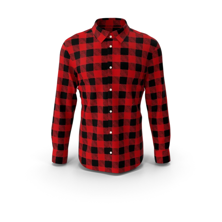 Solvara Kemeja Plaid Classic